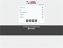 Tablet Screenshot of connectiowa.org